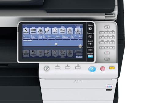 [C554] Multifunizione Konica Minolta A3 Colori Bizhub C554